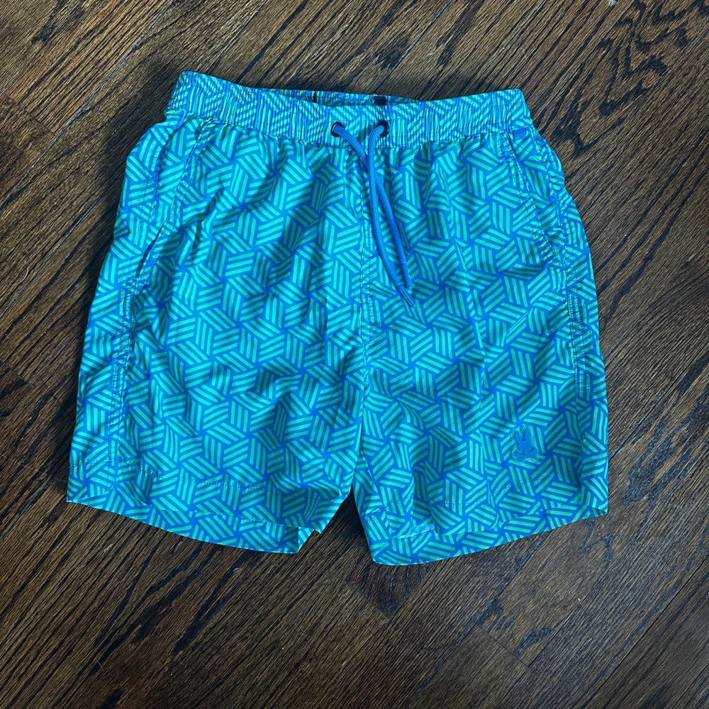 Boys Psycho Bunny Swim Trunks